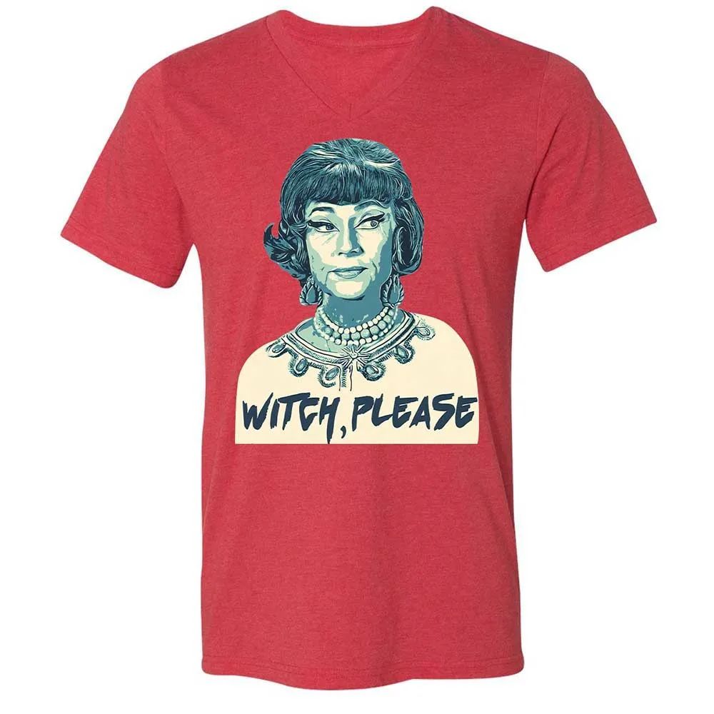Unisex V-Neck T-Shirt - K6UWBW2V - Heather Red - 6