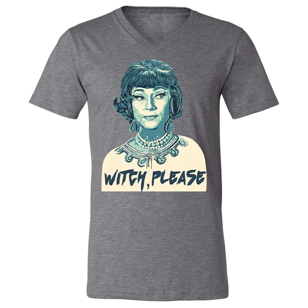 Unisex V-Neck T-Shirt - K6UWBW2V - Deep Heather - 9