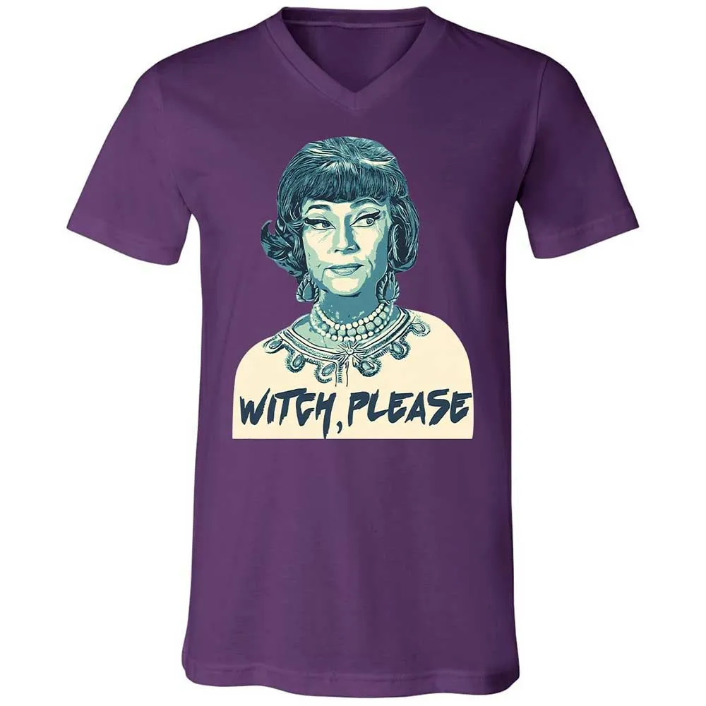 Unisex V-Neck T-Shirt - K6UWBW2V - Team Purple - 10