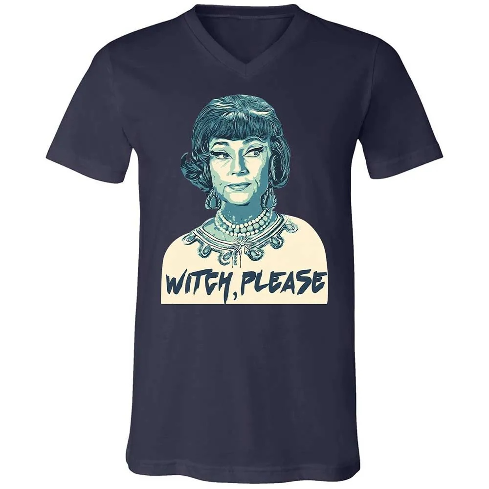 Unisex V-Neck T-Shirt - K6UWBW2V - Navy - 12
