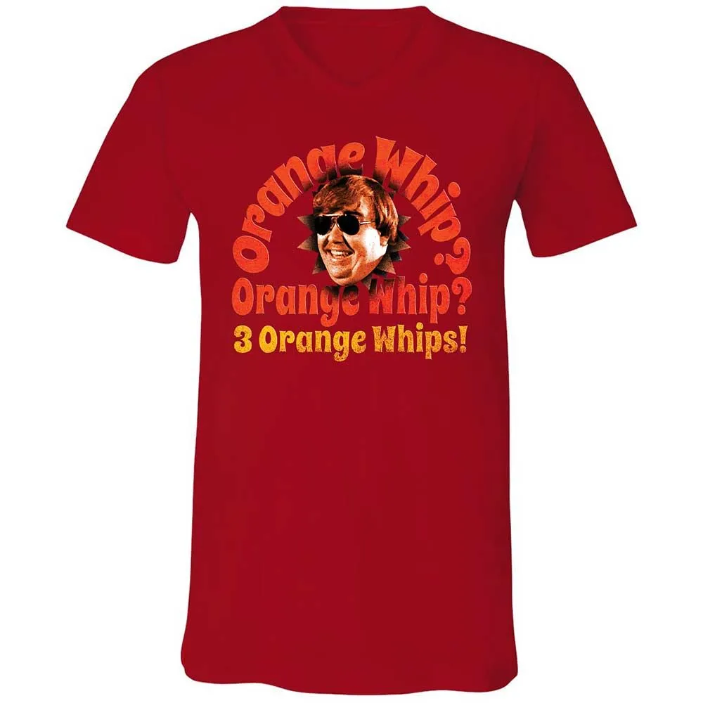 Unisex V-Neck T-Shirt - N414H56K - Red - 6