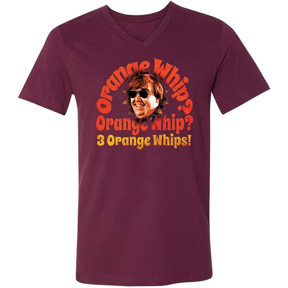 Unisex V-Neck T-Shirt - N414H56K - Maroon - 8
