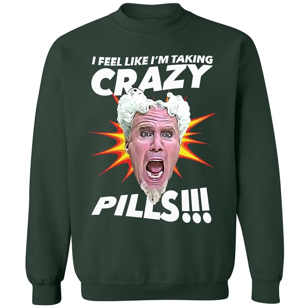 Classic Unisex Sweatshirt - TEH9D52Q - Forest Green - 5