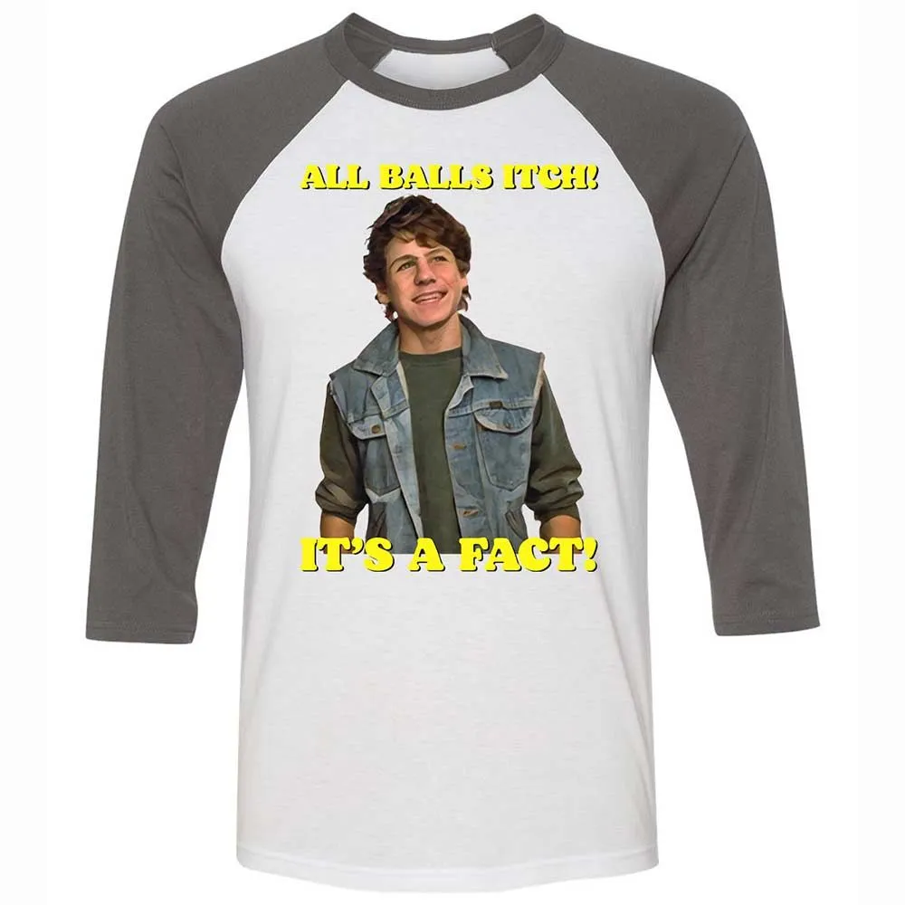 Unisex 3/4 Baseball Tee - 51VYU1ZD - White/Asphalt - 2