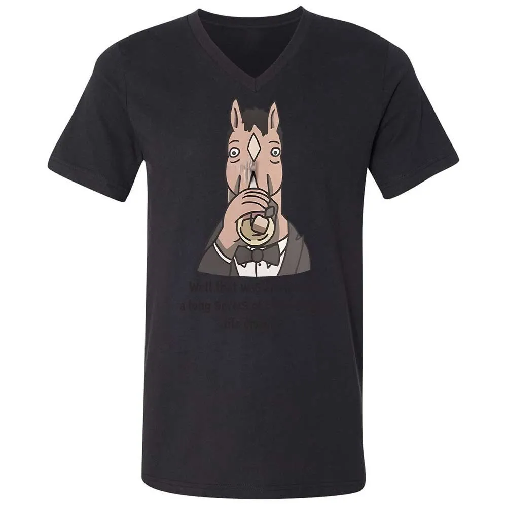 Unisex V-Neck T-Shirt - HMTDMAC6 - Black - 11