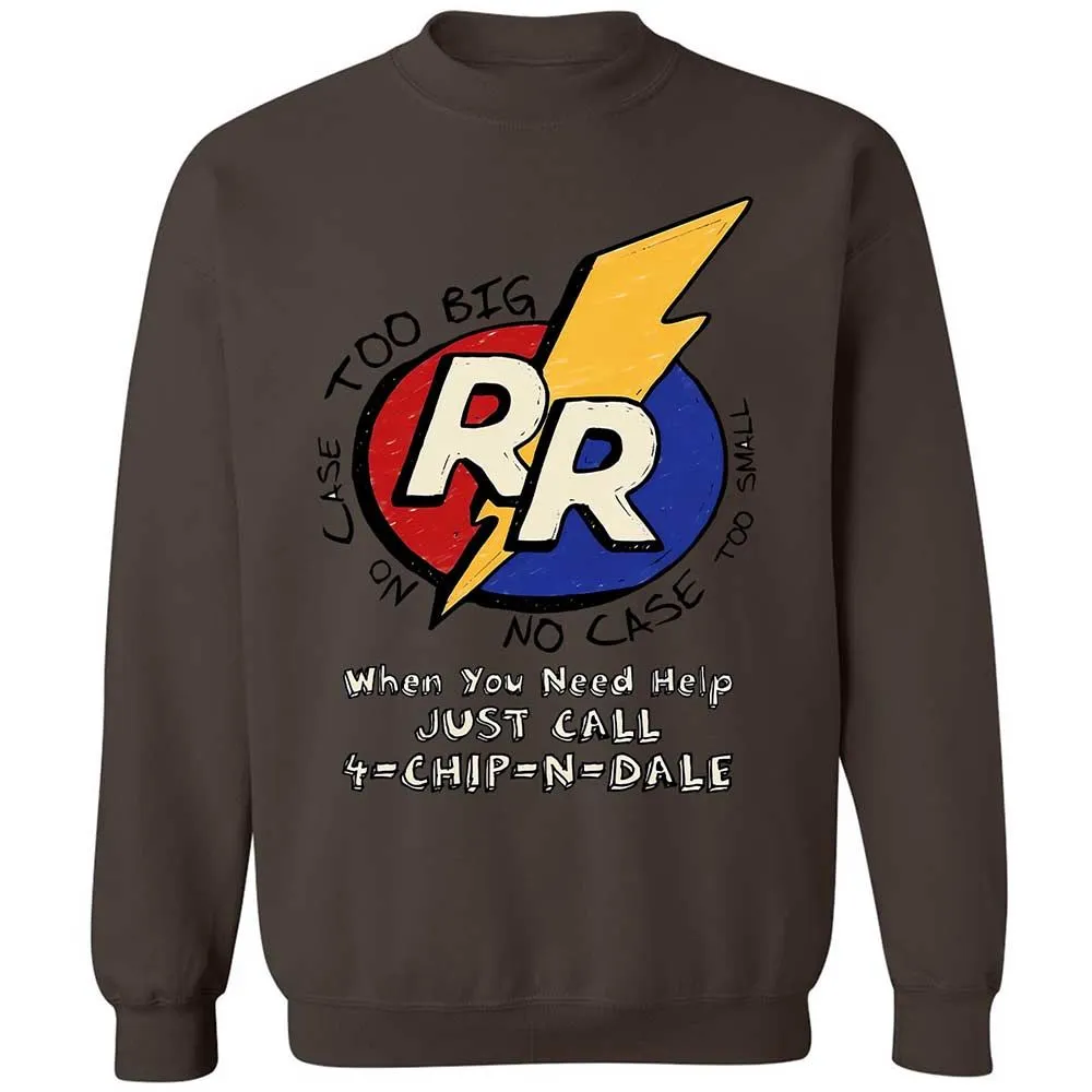 Classic Unisex Sweatshirt - S7JMY4NU - Dark Chocolate - 16