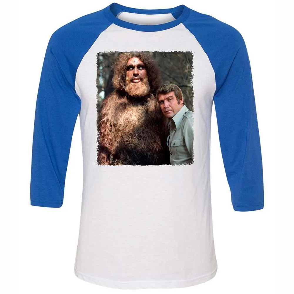 Unisex 3/4 Baseball Tee - 9V7MMGKE - White/True Royal - 10