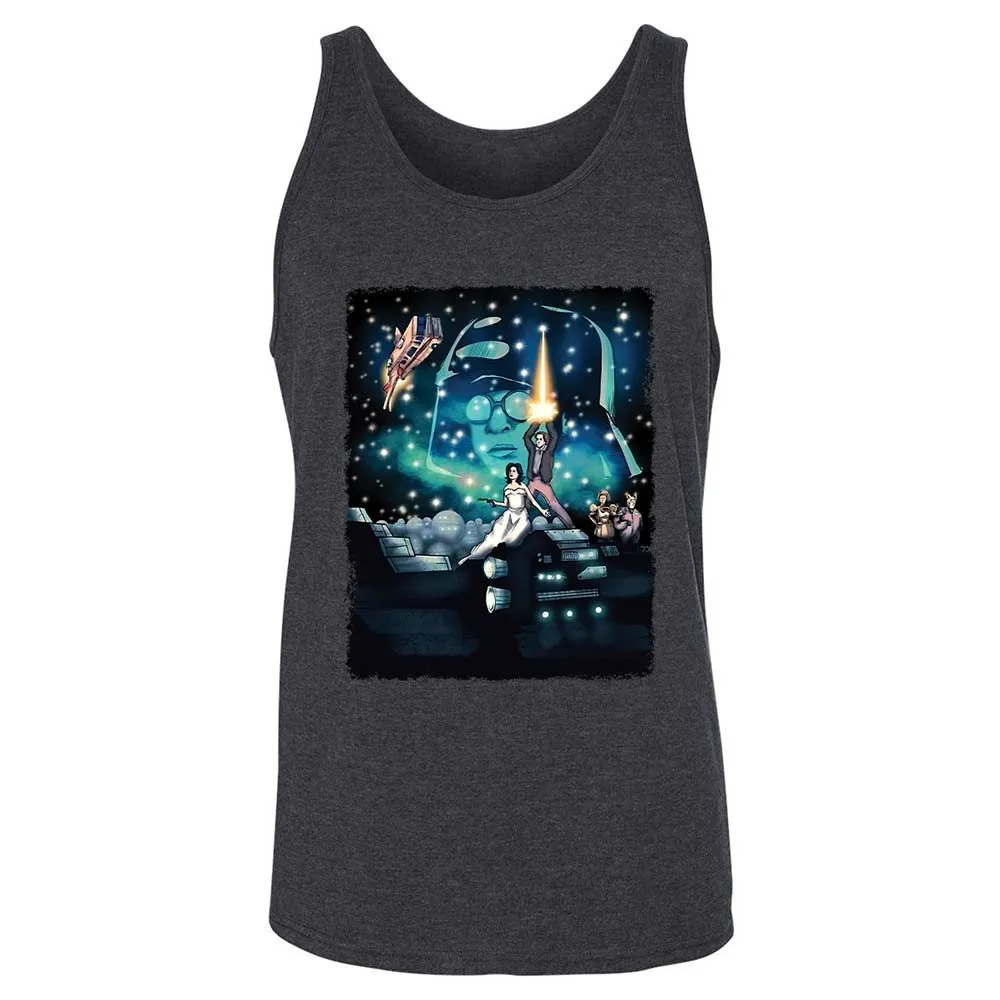 Unisex Jersey Tank - HE81ESAC - Dark Grey Heather - 5