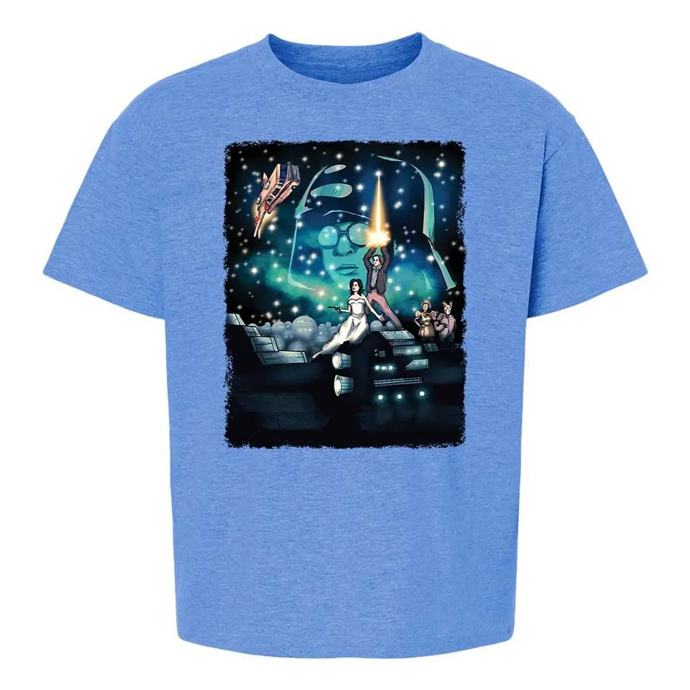 Kids T-Shirt - LAH3V8KH - Heather Royal - 13