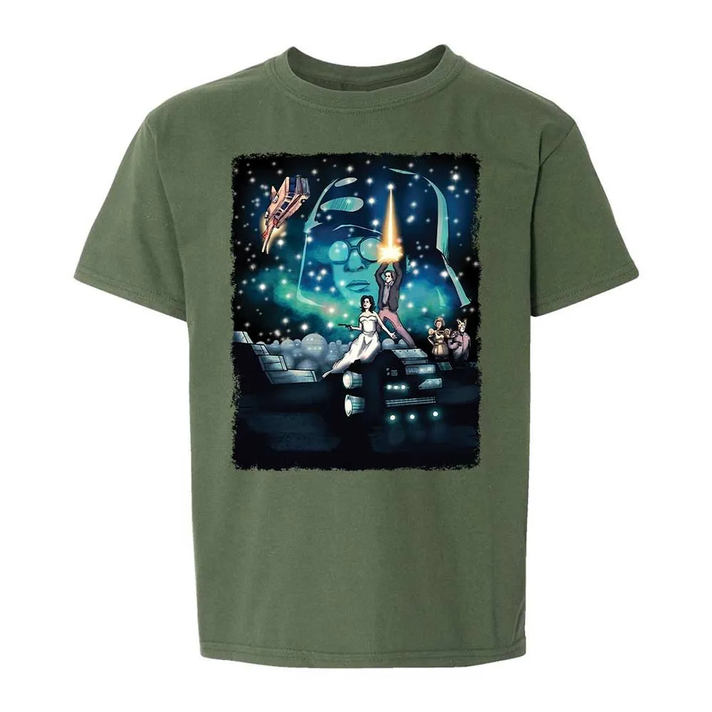 Kids T-Shirt - LAH3V8KH - Military Green - 19