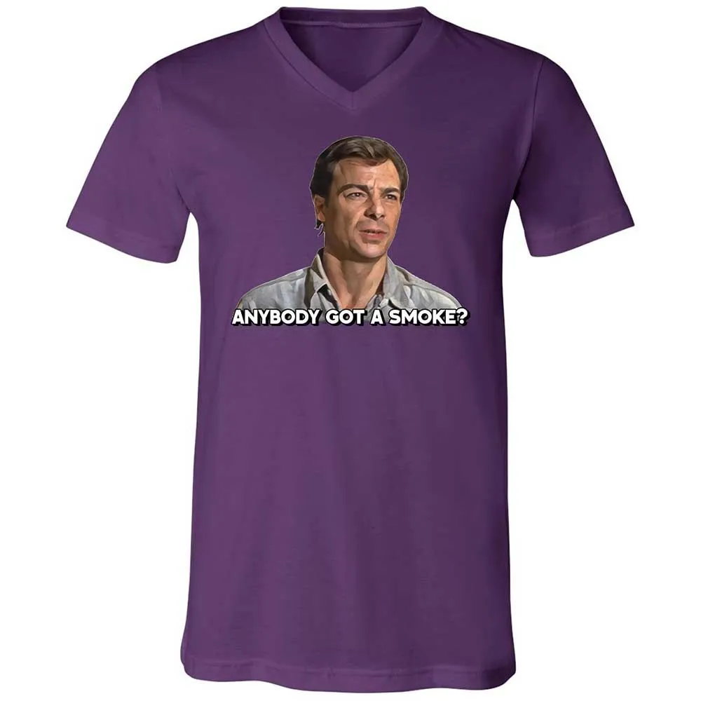 Unisex V-Neck T-Shirt - M9CHKJ4S - Team Purple - 10