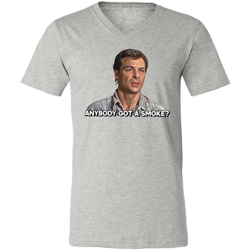 Unisex V-Neck T-Shirt - M9CHKJ4S - Athletic Heather - 15
