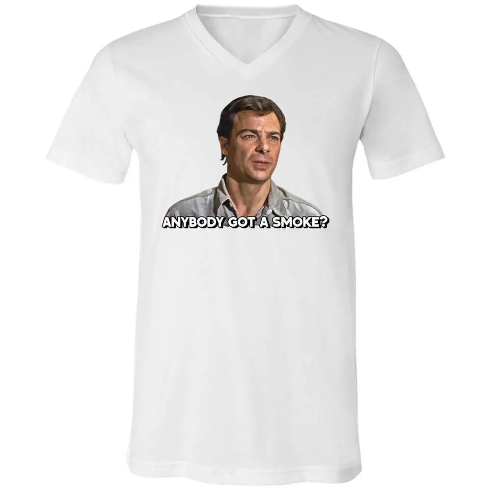Unisex V-Neck T-Shirt - M9CHKJ4S - White - 16