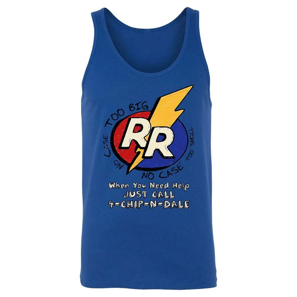 Unisex Jersey Tank - A4YR6V9G - True Royal - 4