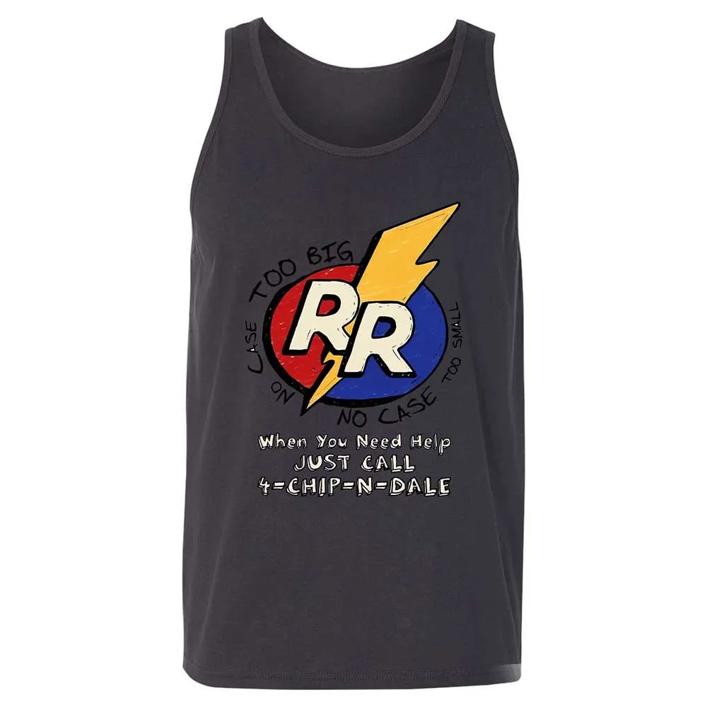 Unisex Jersey Tank - A4YR6V9G - Dark Grey - 9