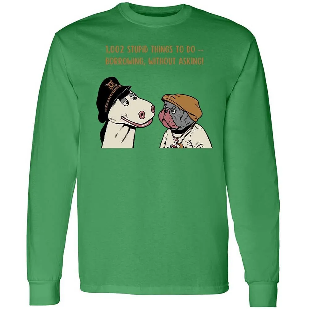 Long Sleeve T-Shirt - EM71BH8F - Irish Green - 11