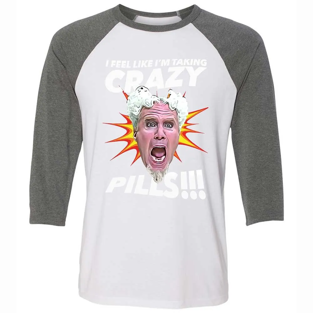 Unisex 3/4 Baseball Tee - 7XUX59QA - White/Deep Heather - 11