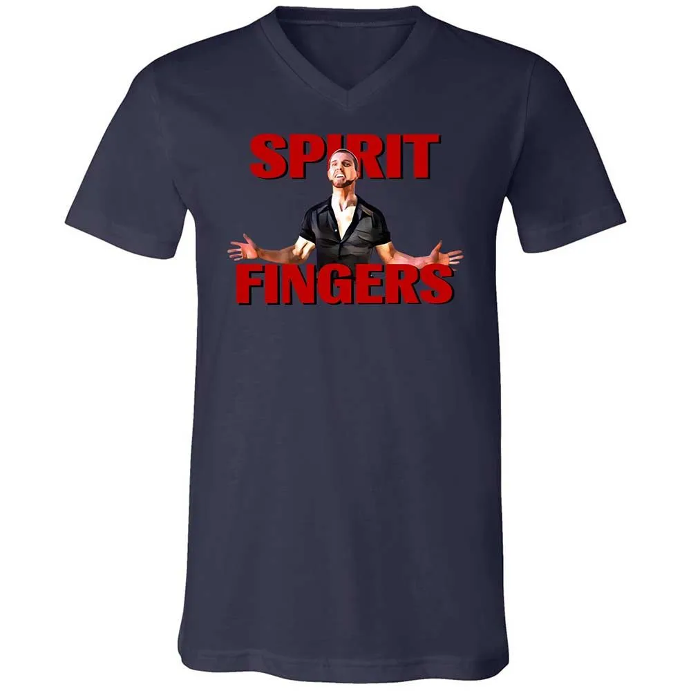 Unisex V-Neck T-Shirt - 4RKQZY3T - Navy - 12