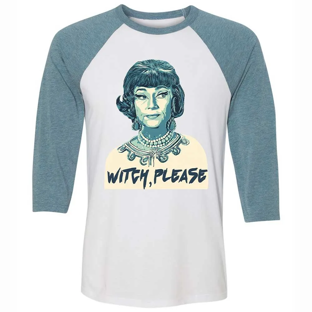 Unisex 3/4 Baseball Tee - ZHWY795B - White/Denim - 3