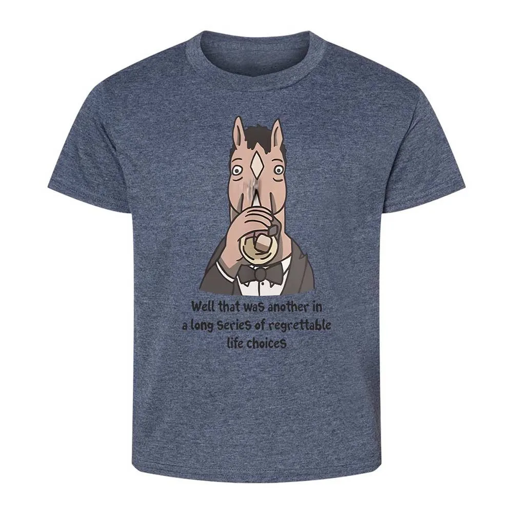 Kids T-Shirt - 2ZV88EV8 - Heather Navy - 15