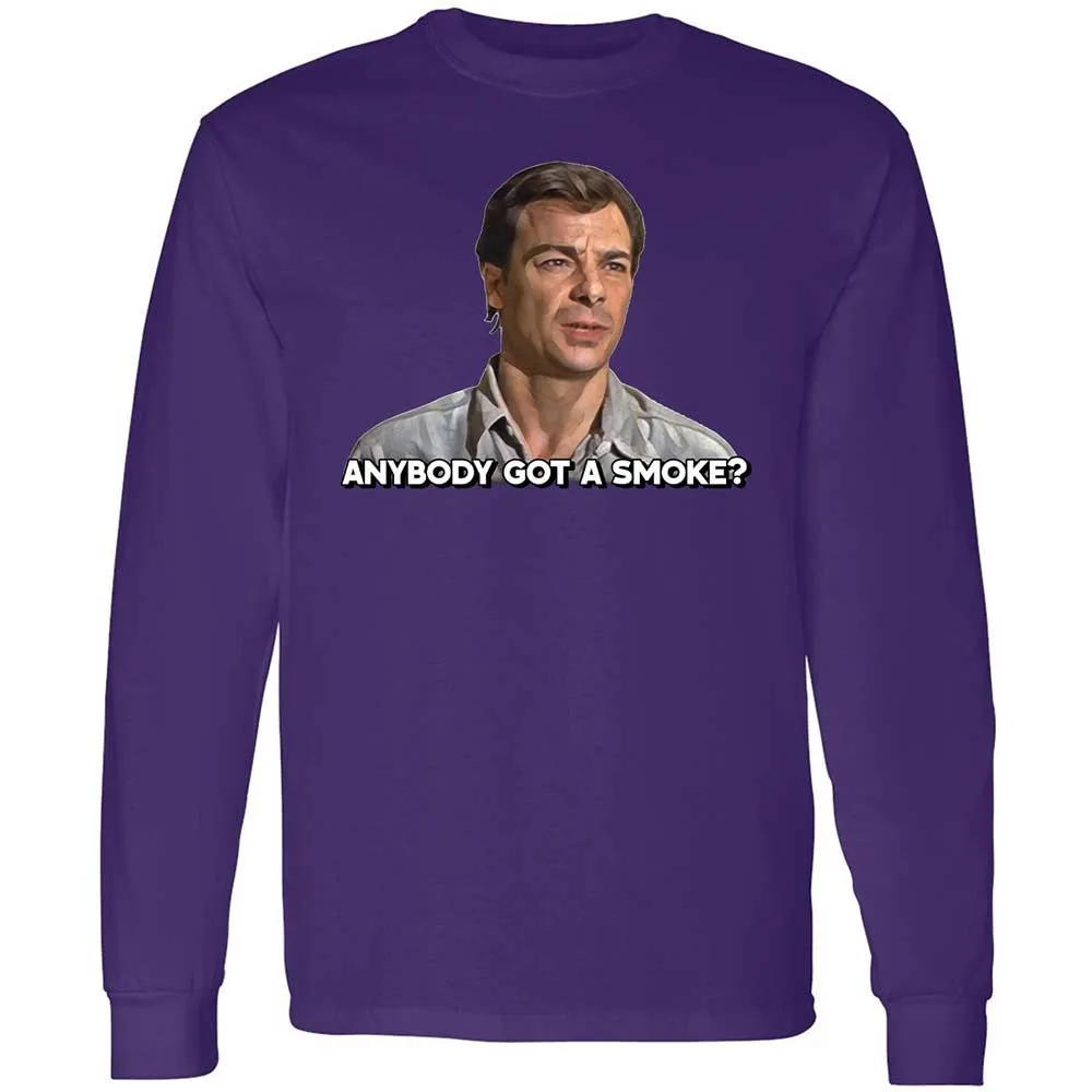 Long Sleeve T-Shirt - K1CZQKMN - Purple - 12