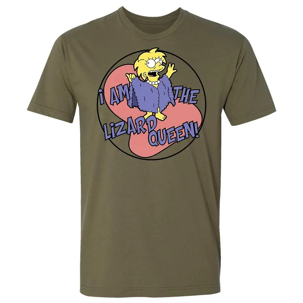 I am the Lizard Queen - Military Green - 12