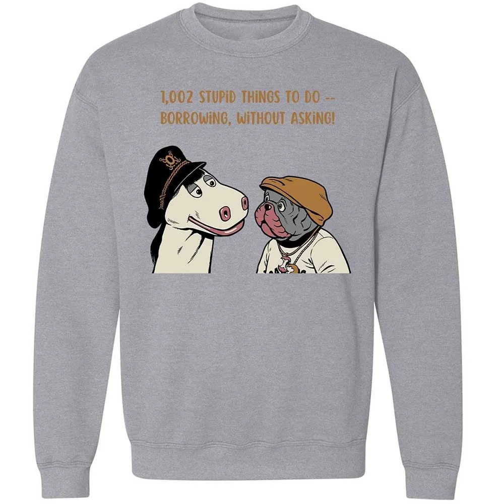Classic Unisex Sweatshirt - 5D7UQFTZ - Sport Grey - 3