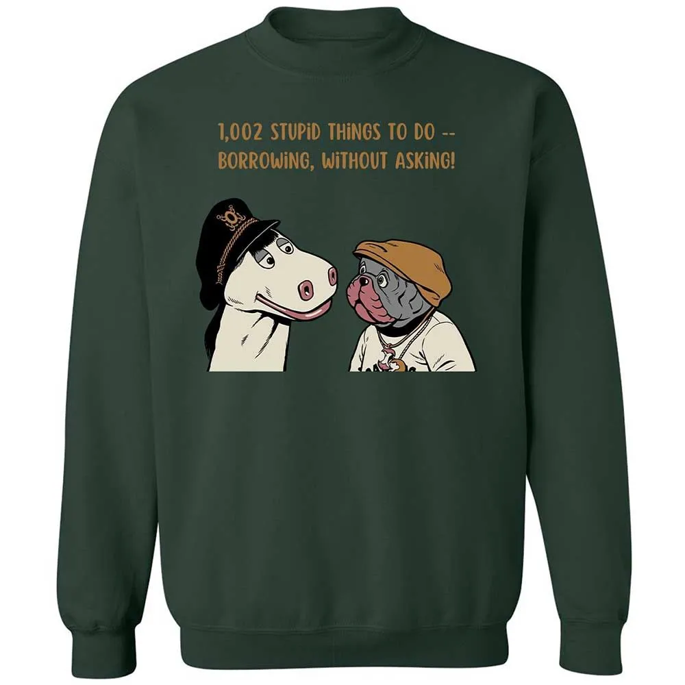 Classic Unisex Sweatshirt - 5D7UQFTZ - Forest Green - 17