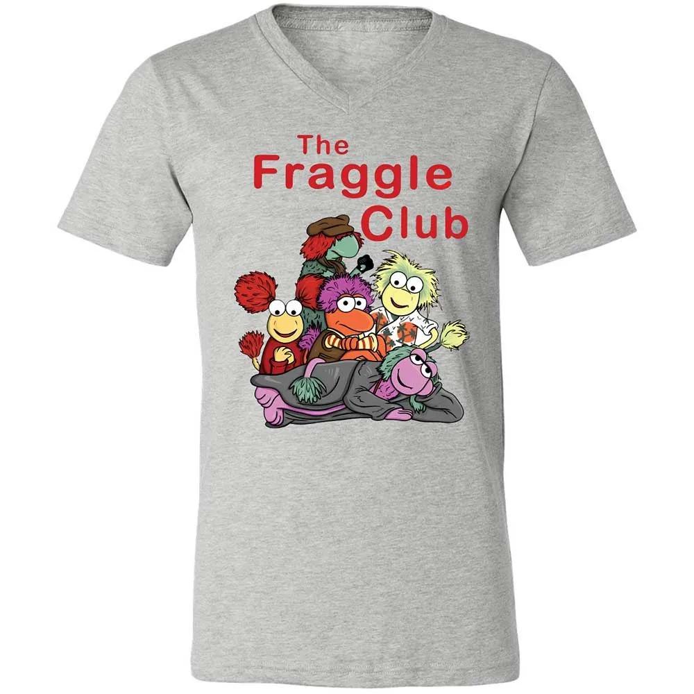 Unisex V-Neck T-Shirt - VETTD6V9 - Athletic Heather - 2