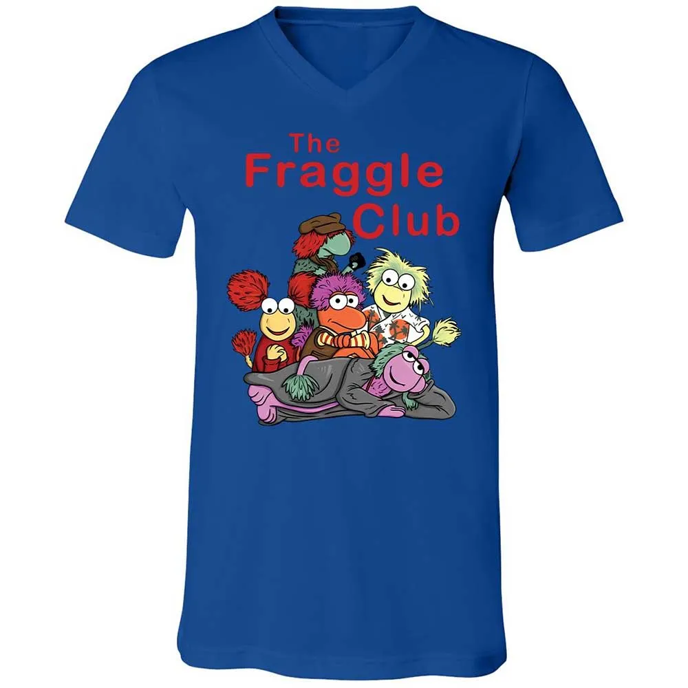 Unisex V-Neck T-Shirt - VETTD6V9 - True Royal - 3
