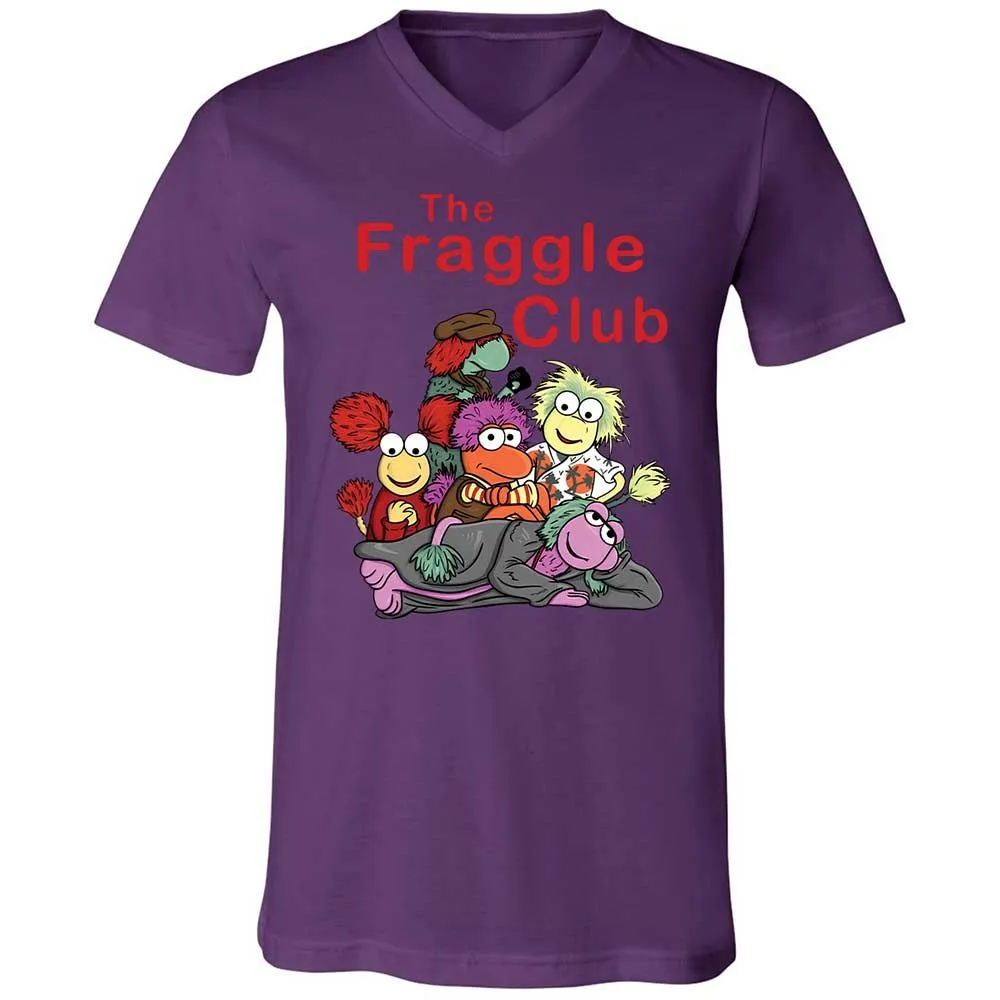 Unisex V-Neck T-Shirt - VETTD6V9 - Team Purple - 10