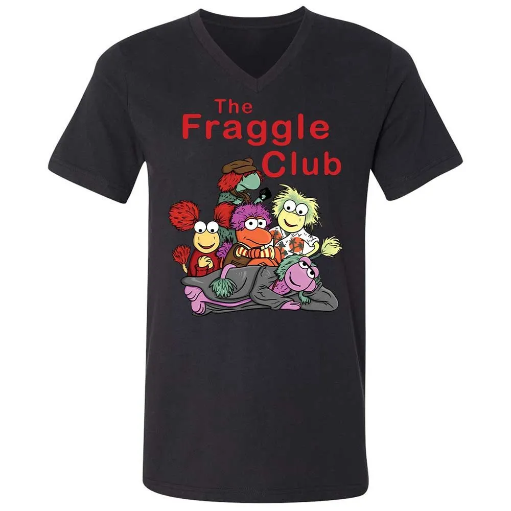 Unisex V-Neck T-Shirt - VETTD6V9 - Black - 11