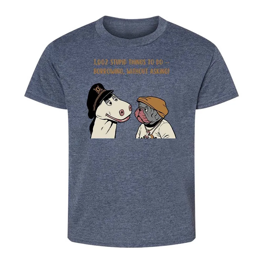 Kids T-Shirt - 2TRWKL2W - Heather Navy - 15