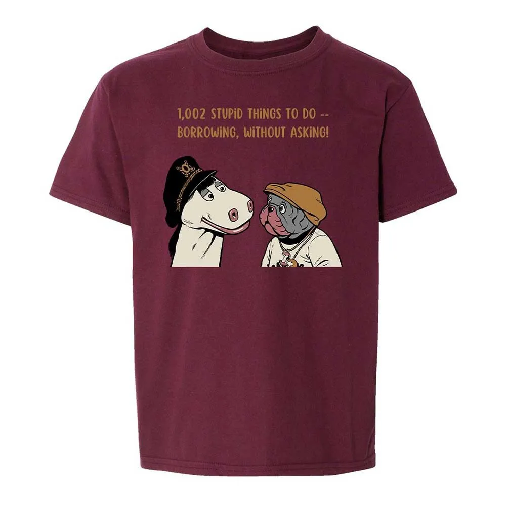 Kids T-Shirt - 2TRWKL2W - Maroon - 19