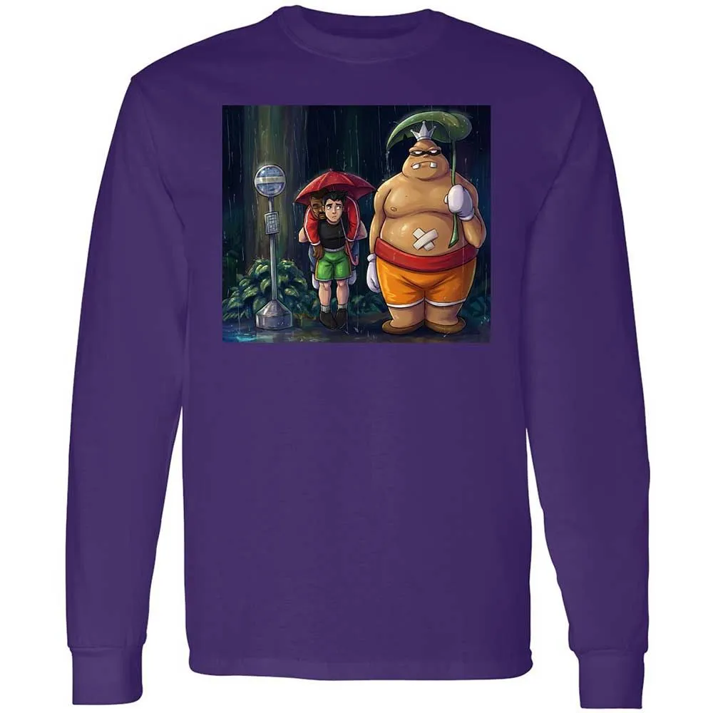 Long Sleeve T-Shirt - XZQPWA6K - Purple - 12
