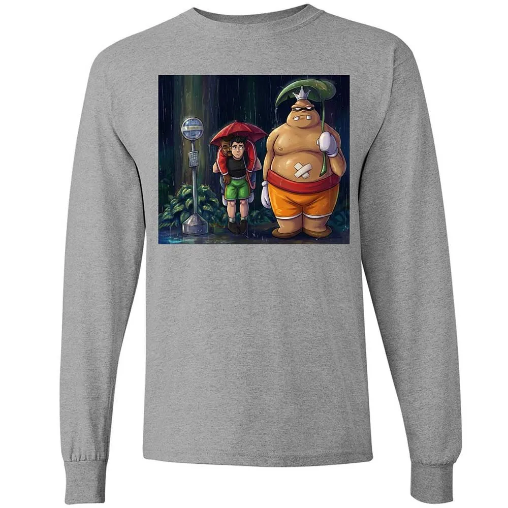 Long Sleeve T-Shirt - XZQPWA6K - Sport Grey - 19