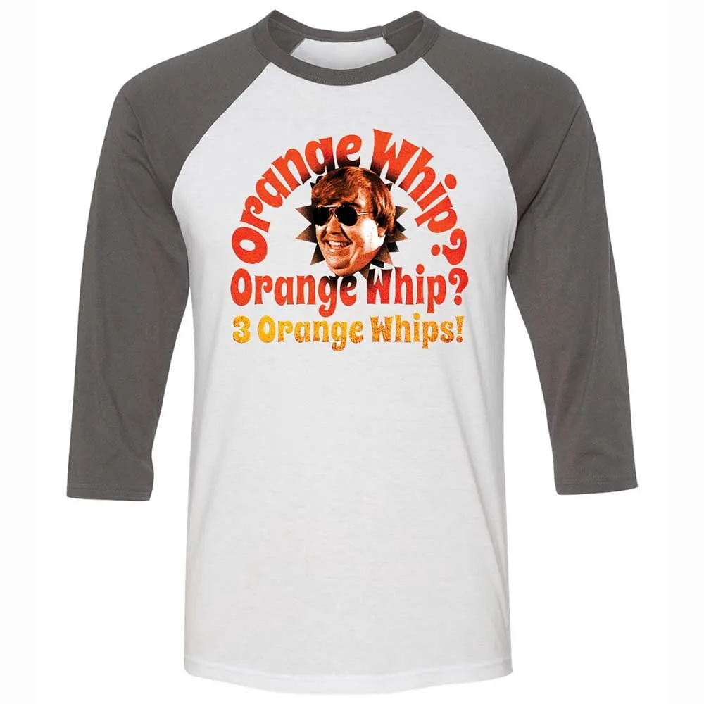 Unisex 3/4 Baseball Tee - 17RK3ZMF - White/Asphalt - 2