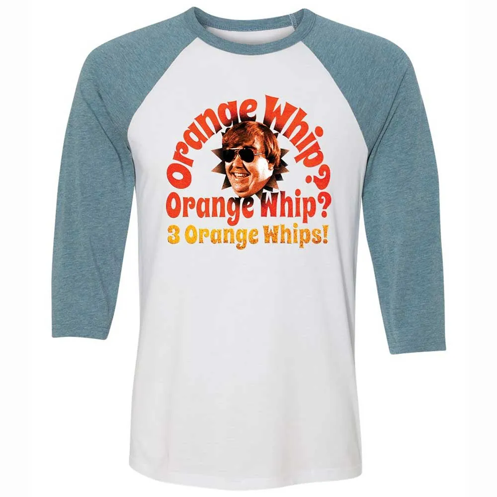 Unisex 3/4 Baseball Tee - 17RK3ZMF - White/Denim - 3