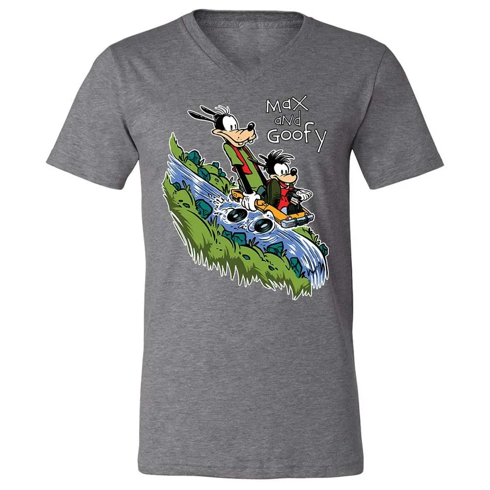 Unisex V-Neck T-Shirt - 6G9PMVRY - Deep Heather - 9