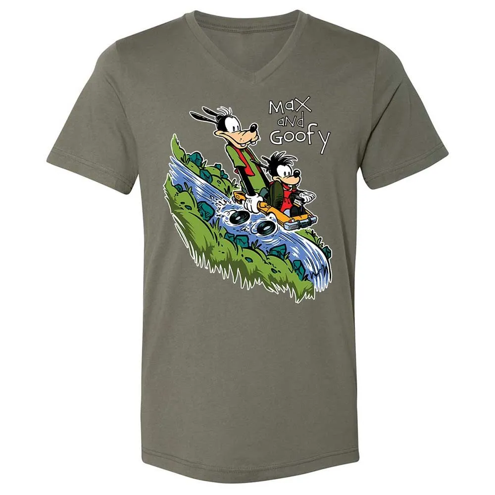 Unisex V-Neck T-Shirt - 6G9PMVRY - Military Green - 15
