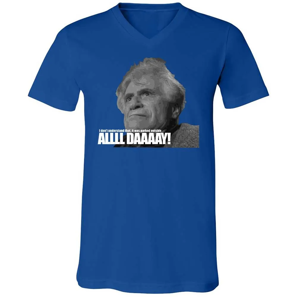 Unisex V-Neck T-Shirt - 577CGKYR - True Royal - 4