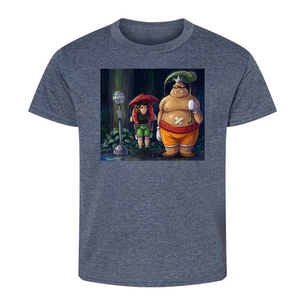 Kids T-Shirt - CXD77MHE - Heather Navy - 9