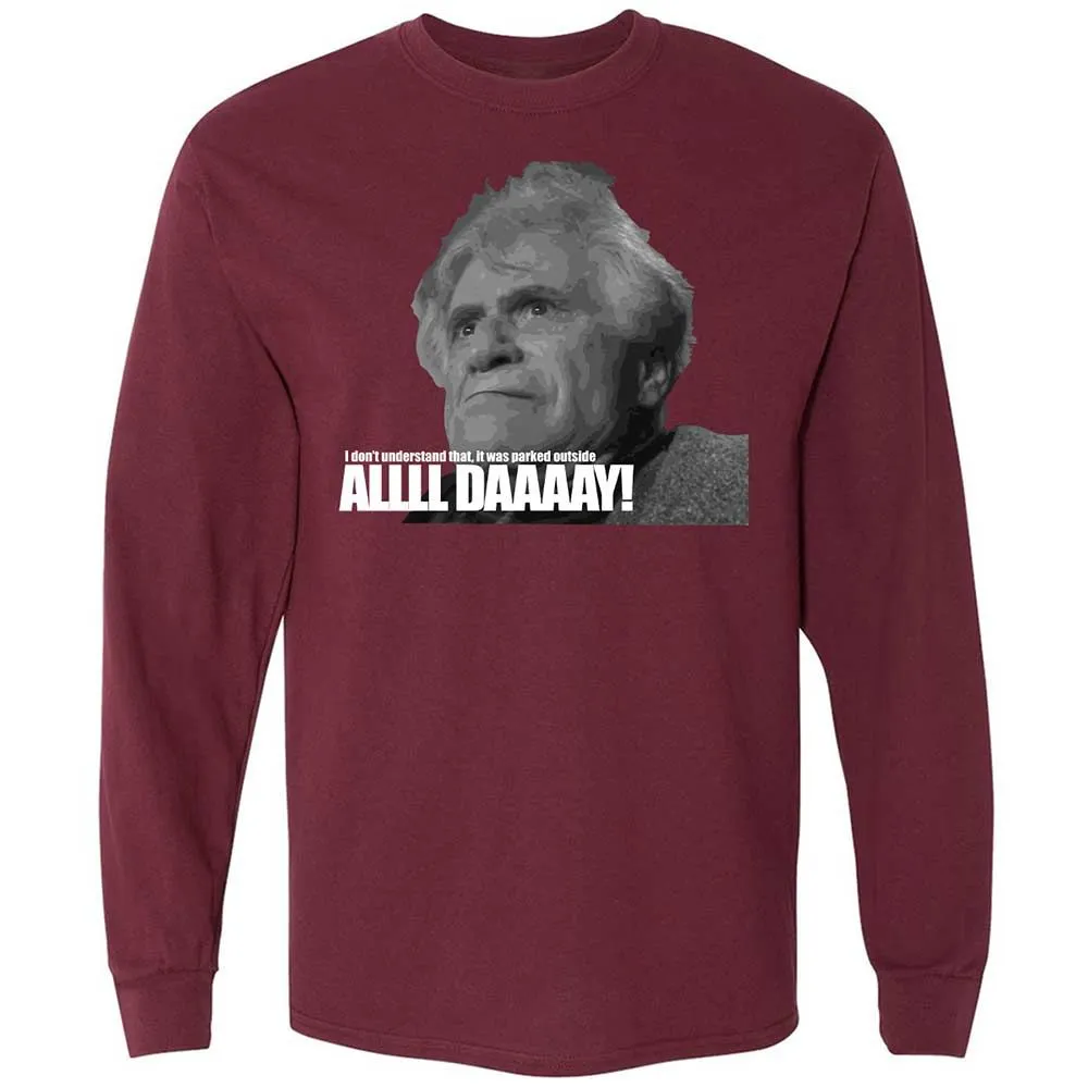Long Sleeve T-Shirt - MMHCP4LX - Maroon - 6