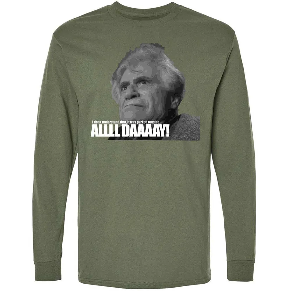 Long Sleeve T-Shirt - MMHCP4LX - Military Green - 9