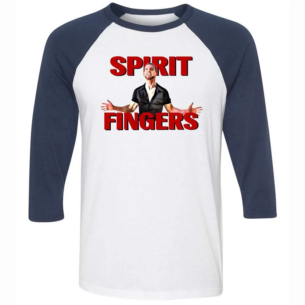 Unisex 3/4 Baseball Tee - D83NPH6Y - White/Navy - 8