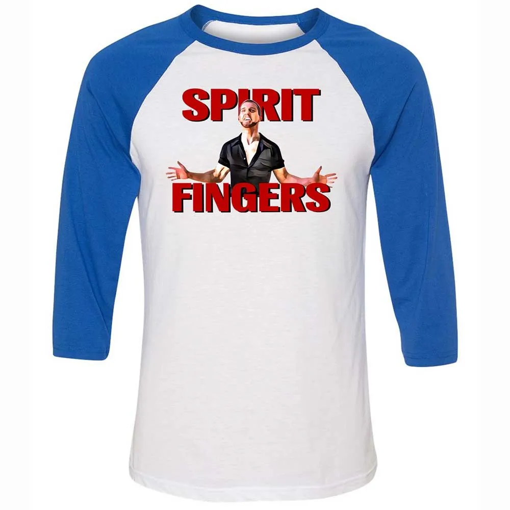 Unisex 3/4 Baseball Tee - D83NPH6Y - White/True Royal - 10
