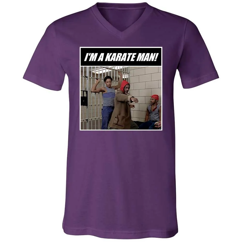 Unisex V-Neck T-Shirt - PDAB3D6Y - Team Purple - 10