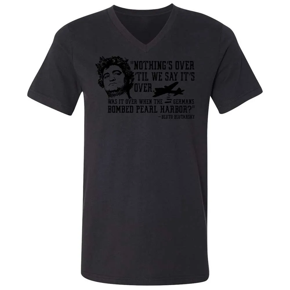 Unisex V-Neck T-Shirt - ZW3F1LL2 - Black - 11