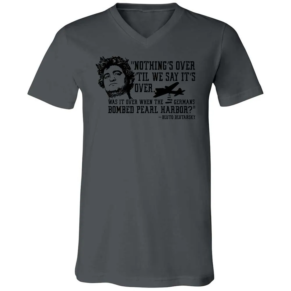 Unisex V-Neck T-Shirt - ZW3F1LL2 - Asphalt - 16