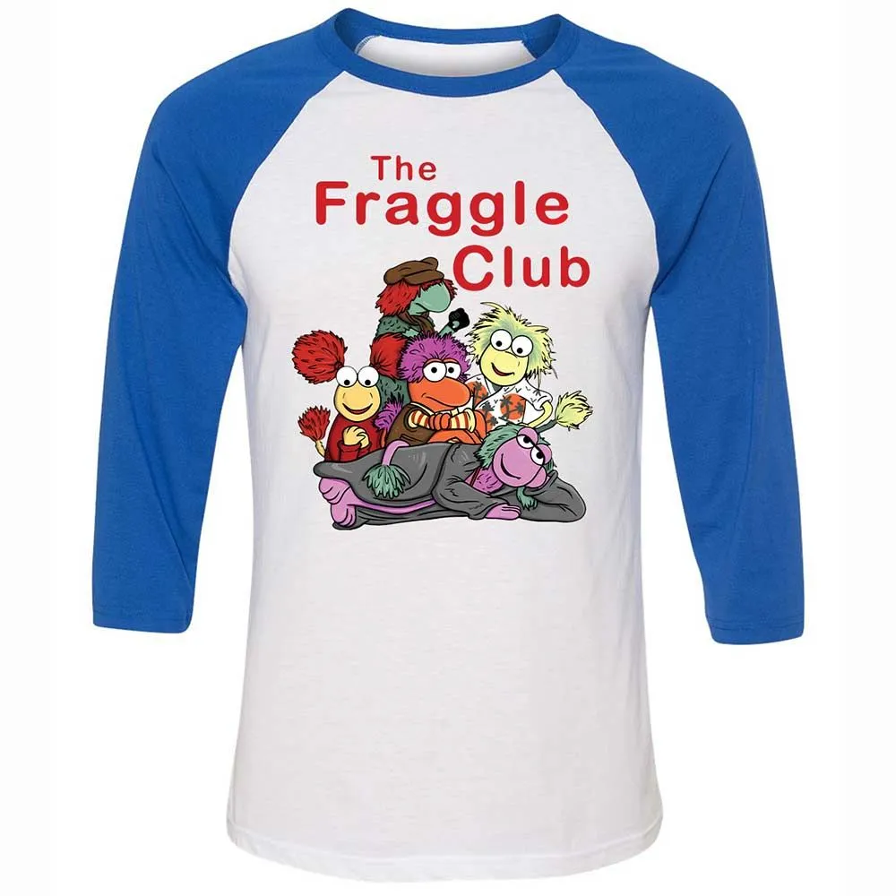 Unisex 3/4 Baseball Tee - 5QPUEJCC - White/True Royal - 10